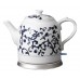 Ceramic teapot decorated 