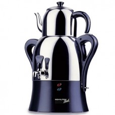 Multi stainless steel samovar for making hot drinks